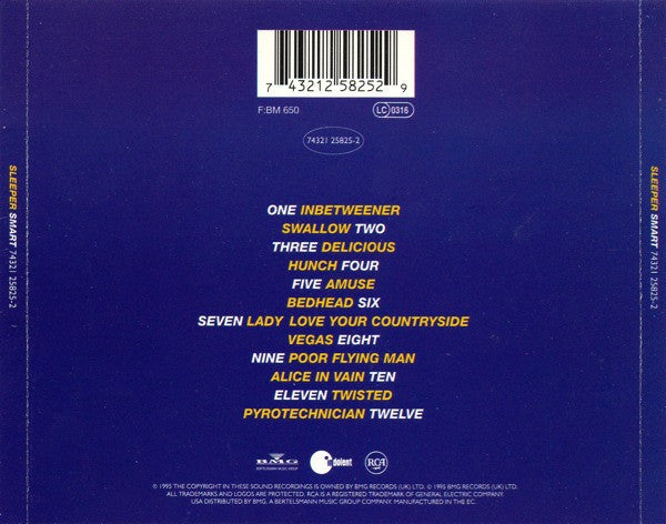 Sleeper (2) : Smart (CD, Album)