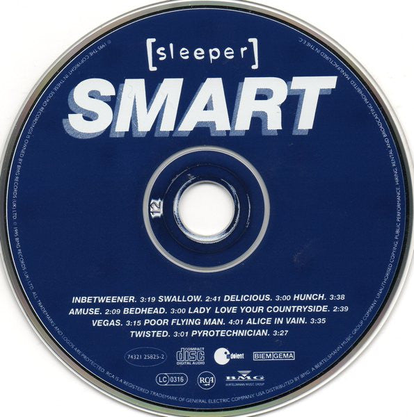 Sleeper (2) : Smart (CD, Album)