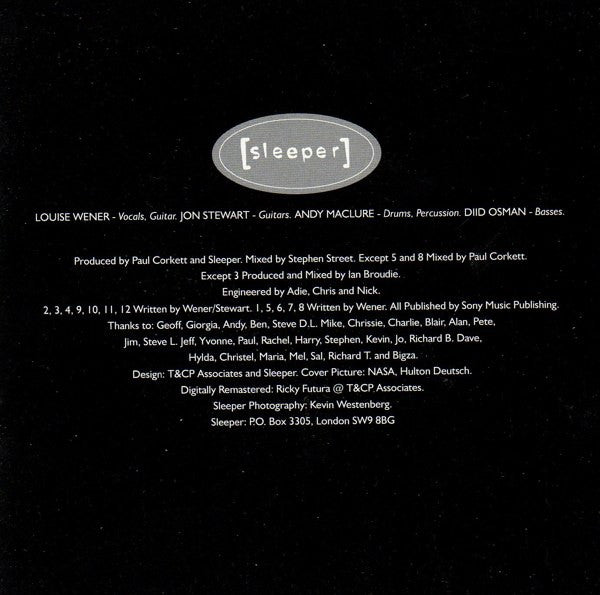Sleeper (2) : Smart (CD, Album)