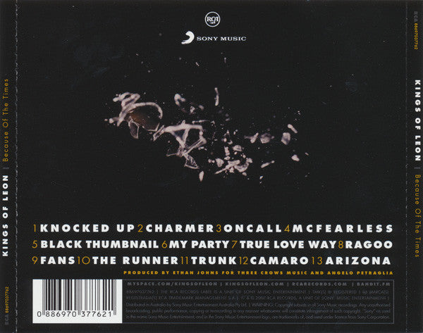 Kings Of Leon : Because Of The Times (CD, Album, RE)