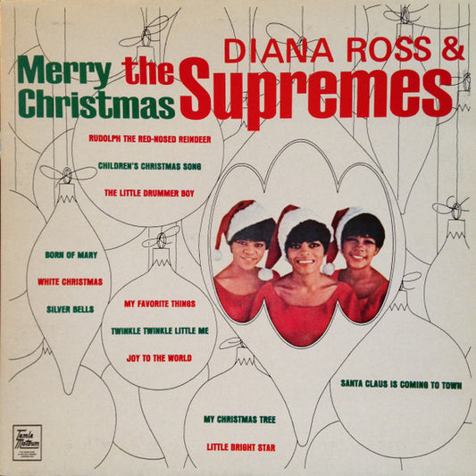 Diana Ross & The Supremes* : Merry Christmas (LP, Album, RE)