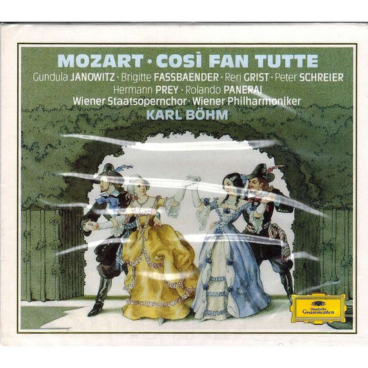 Mozart* - Gundula Janowitz • Brigitte Fassbaender • Reri Grist • Peter Schreier • Hermann Prey • Rolando Panerai • Wiener Staatsopernchor • Wiener Philharmoniker • Karl Böhm : Così Fan Tutte (2xCD, Album, RE, RM + Box, Sli)