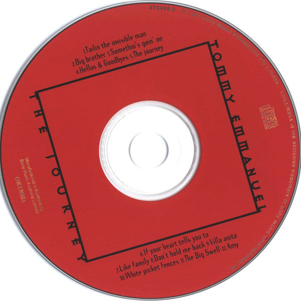 Tommy Emmanuel : The Journey (CD, Album)