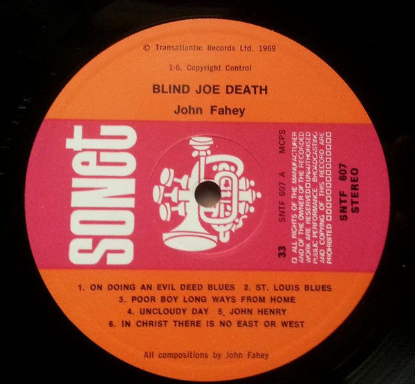 John Fahey : Volume 1 / Blind Joe Death (LP, Album, RE)