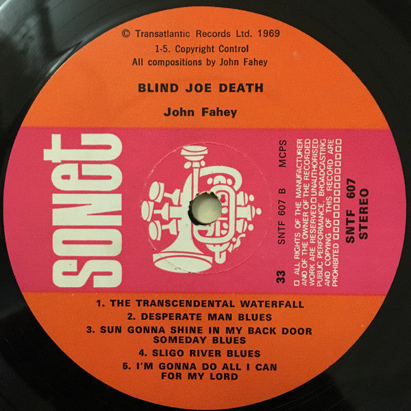 John Fahey : Volume 1 / Blind Joe Death (LP, Album, RE)
