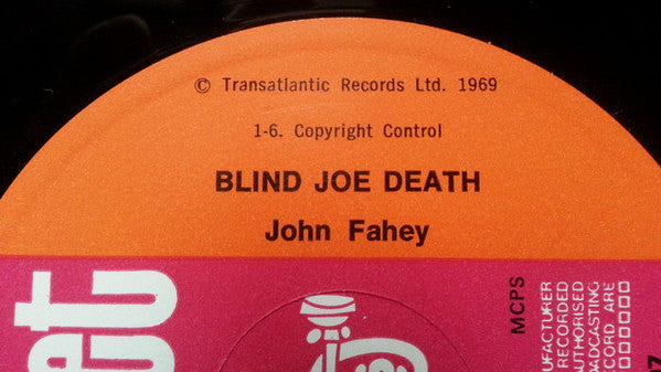 John Fahey : Volume 1 / Blind Joe Death (LP, Album, RE)