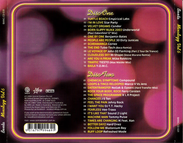 beXta : Mixology 6 (2xCD, Comp, Mixed)