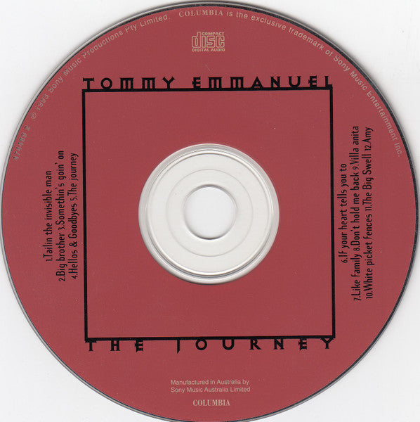 Tommy Emmanuel : The Journey Continues (2xCD, Album, The)