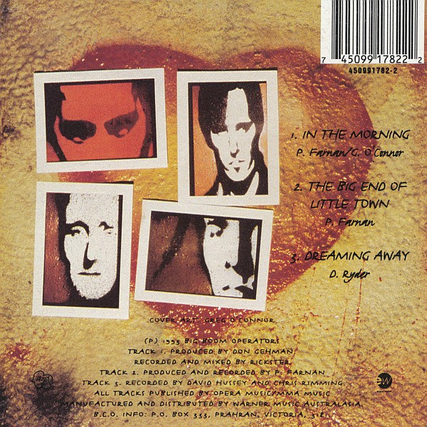 Boom Crash Opera : In The Morning (CD, Single)