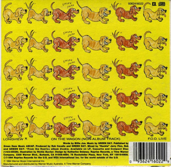 Green Day : Longview (CD, Single, Car)