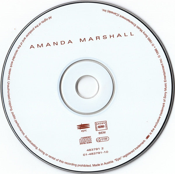 Amanda Marshall : Amanda Marshall (CD, Album)