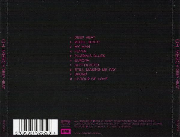 Oh Mercy : Deep Heat (CD, Album)