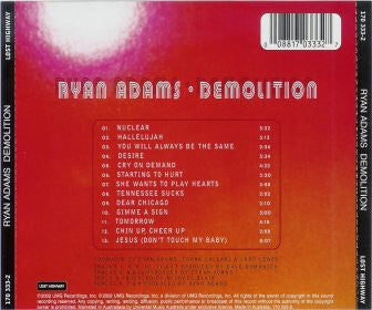 Ryan Adams : Demolition (CD, Album)