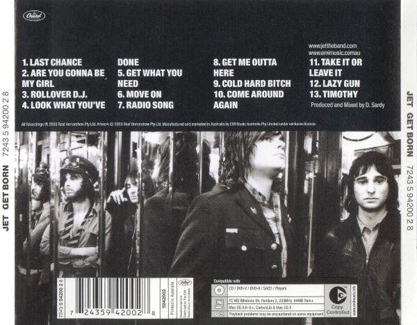 Jet (2) : Get Born (CD, Album, Copy Prot.)
