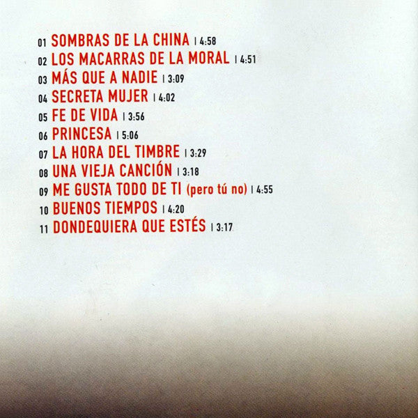 Joan Manuel Serrat : Sombras De La China (CD, Album)