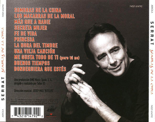 Joan Manuel Serrat : Sombras De La China (CD, Album)