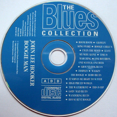John Lee Hooker : Boogie Man (CD, Comp)