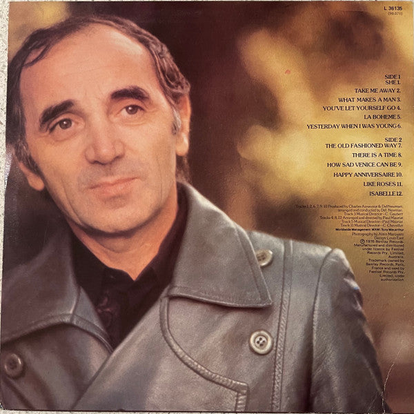 Charles Aznavour : The Best Of Charles Aznavour (LP, Comp)