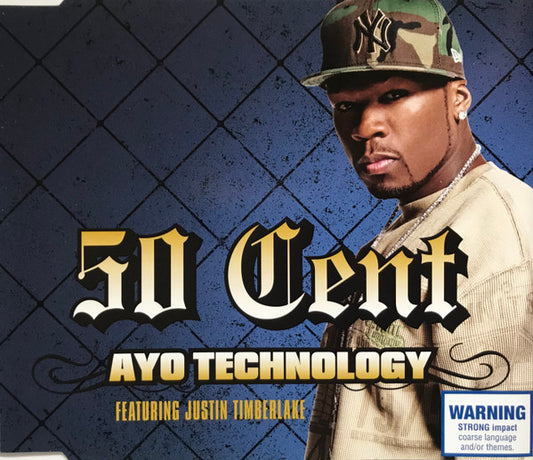 50 Cent Featuring Justin Timberlake : Ayo Technology (CD, Single, Enh)