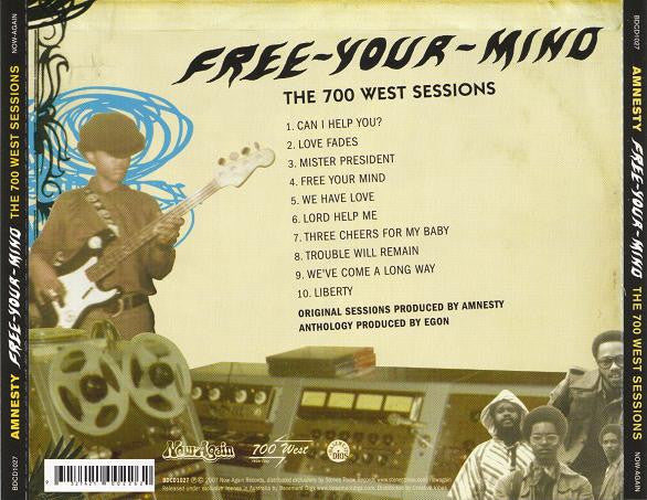 Amnesty : Free Your Mind: The 700 West Sessions (CD, Album)