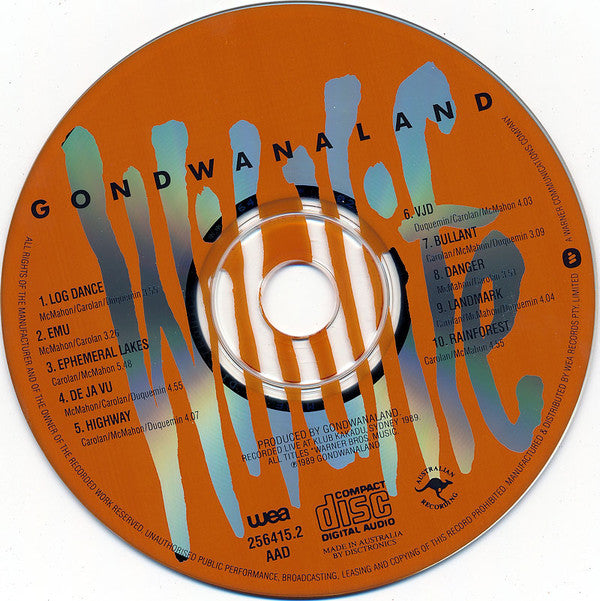 Gondwanaland* : Wildlife (CD, Album)