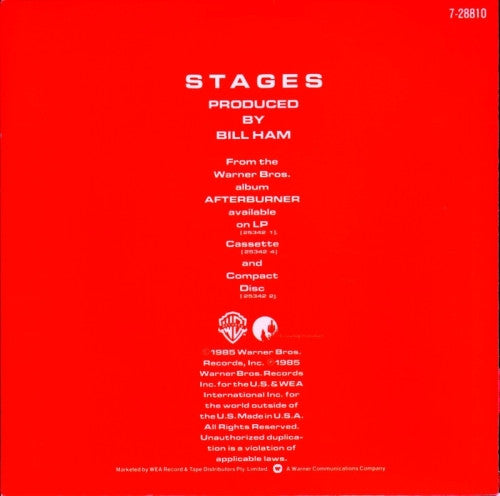 ZZ Top : Stages (7", Single)