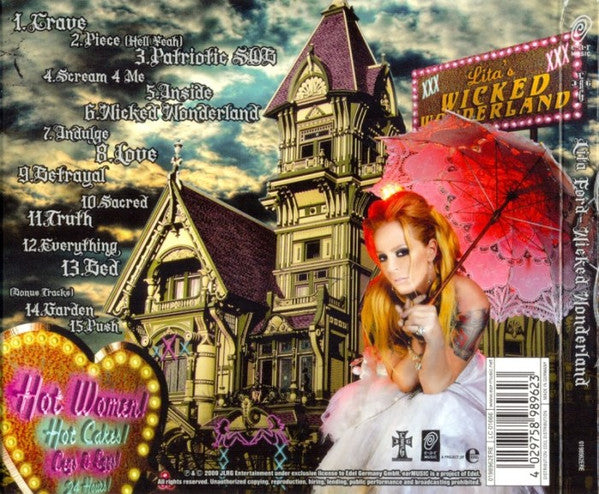 Lita Ford : Wicked Wonderland (CD, Album, Dig)