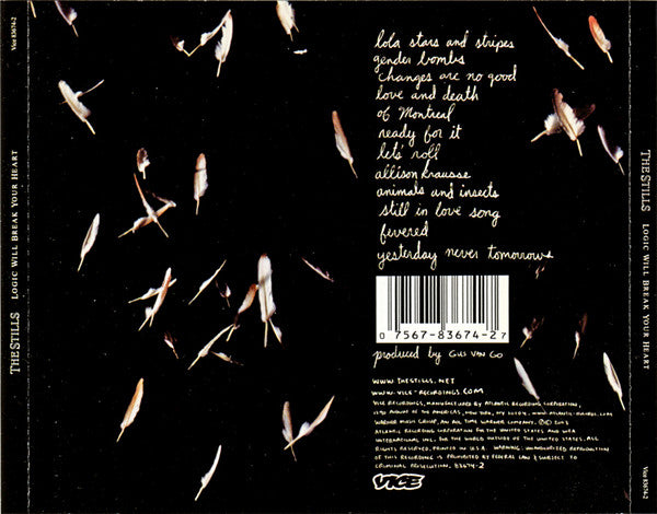 The Stills : Logic Will Break Your Heart (CD, Album)