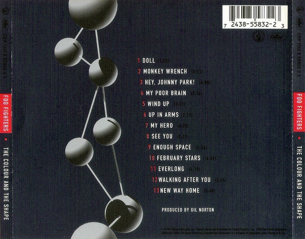 Foo Fighters : The Colour And The Shape (CD, Album)