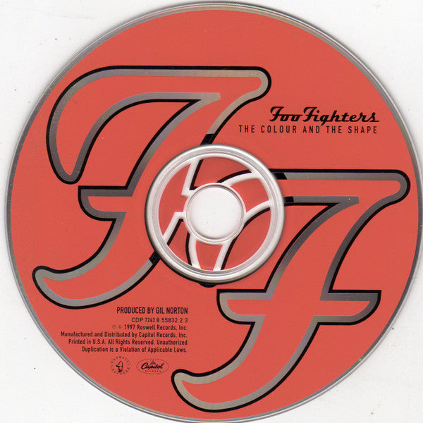 Foo Fighters : The Colour And The Shape (CD, Album)