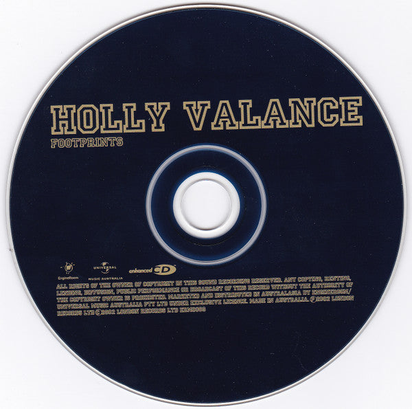 Holly Valance : Footprints (CD, Album, Enh)