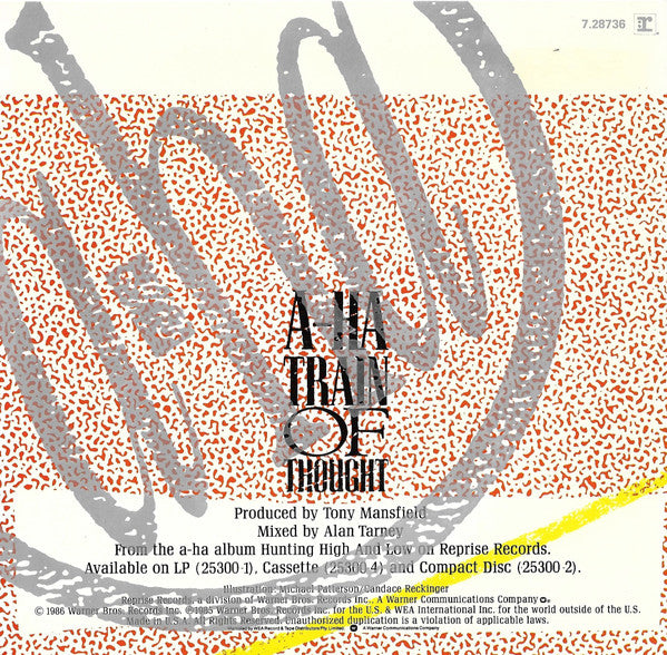 a-ha : Train Of Thought (7", Single)