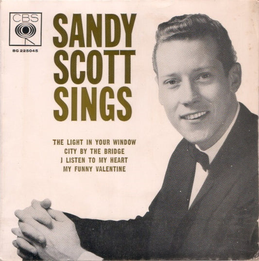 Sandy Scott (2) : Sandy Scott Sings (7", EP, Mono)