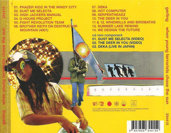 Gerling : When Young Terrorists Chase The Sun (CD-ROM, Album, Enh, Ltd)