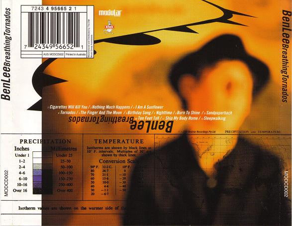 Ben Lee : Breathing Tornados (CD, Album)