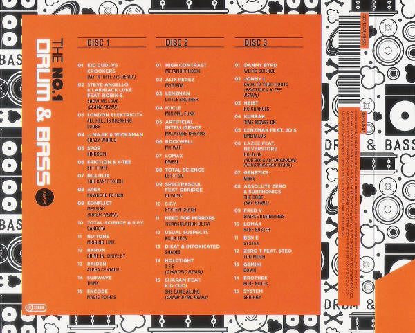 Various : The No.1 Drum & Bass Album (3xCD, Comp)