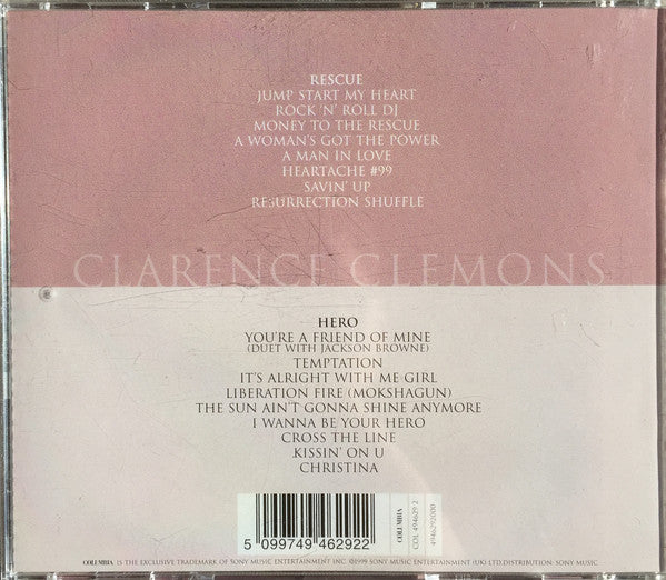 Clarence Clemons : Rescue / Hero (CD, Album, Comp)