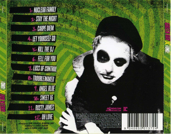 Green Day : ¡Uno! (CD, Album)