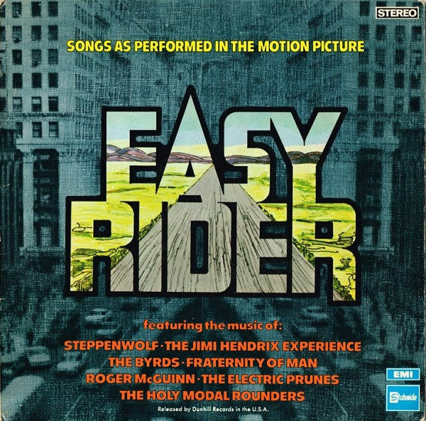 Various : Easy Rider (Songs As Performed In The Motion Picture) (LP, Comp)