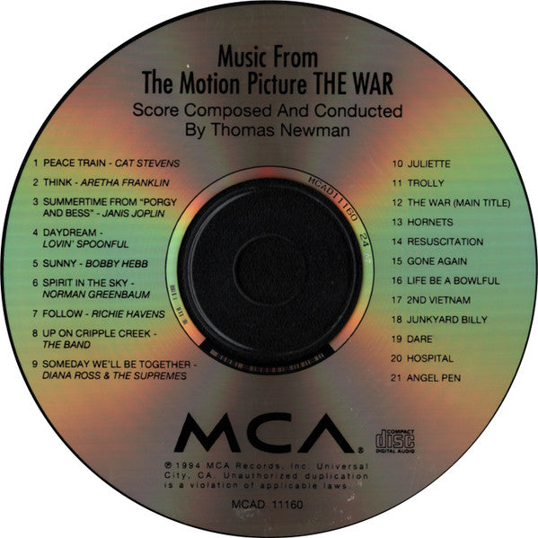 Various : The War (Music From The Motion Picture) (CD, Album)