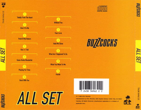 Buzzcocks : All Set (CD, Album)