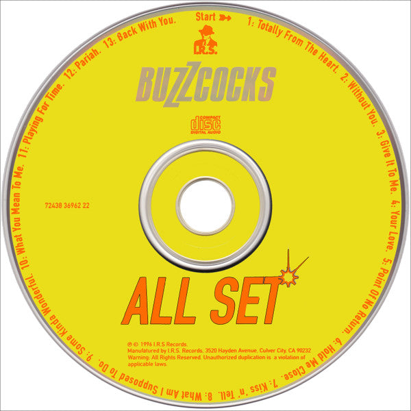 Buzzcocks : All Set (CD, Album)