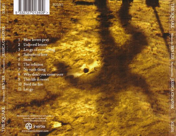 Jessica Chapnik, Ben Lee : The Square: Original Songs From And Inspired By The Square (CD, Album)