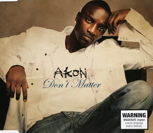 Akon : Don't Matter (CD, Single, Enh)