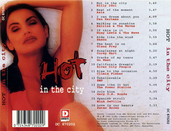 Various : Hot In The City (CD, Comp)