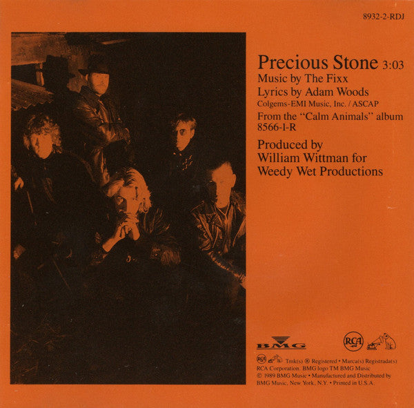 The Fixx : Precious Stone (CD, Single, Promo)