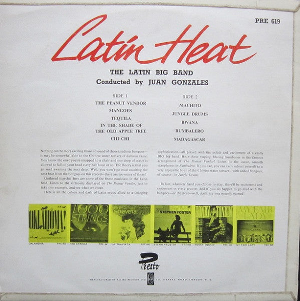 Latin Big Band : Latin Heat (LP)