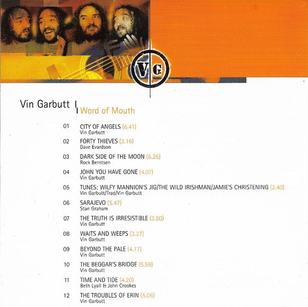 Vin Garbutt : Word Of Mouth (CD)