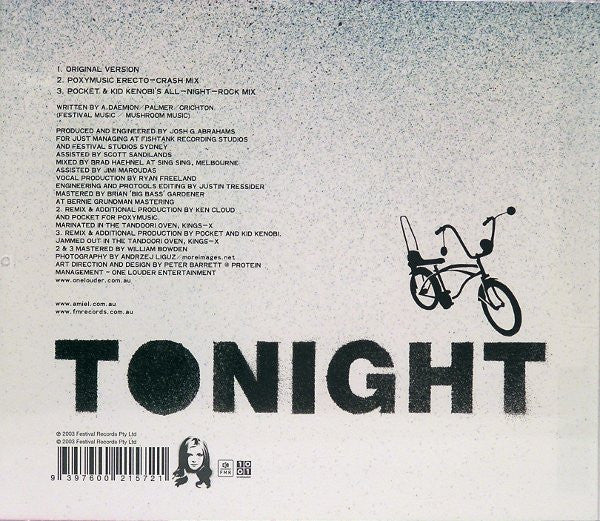Amiel : Tonight (CD, Single)