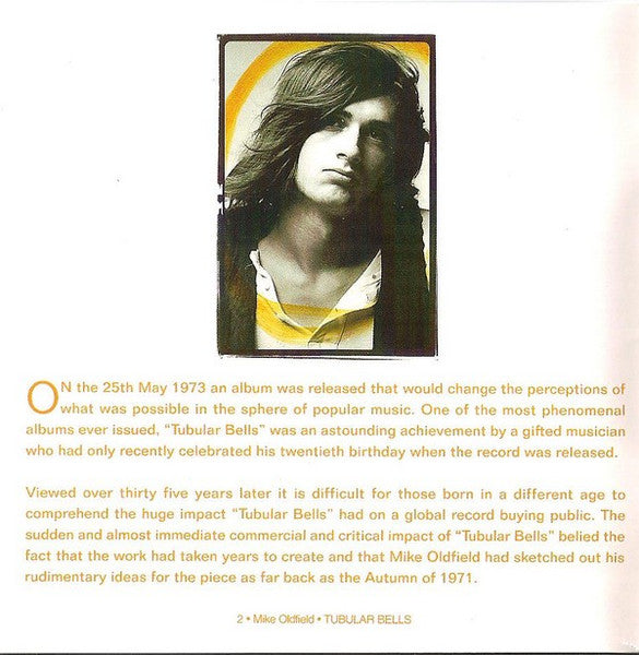 Mike Oldfield : Tubular Bells (CD, Album, RE, RM)